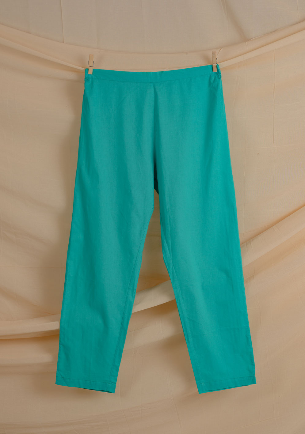 Gul Turquoise Cotton Pants